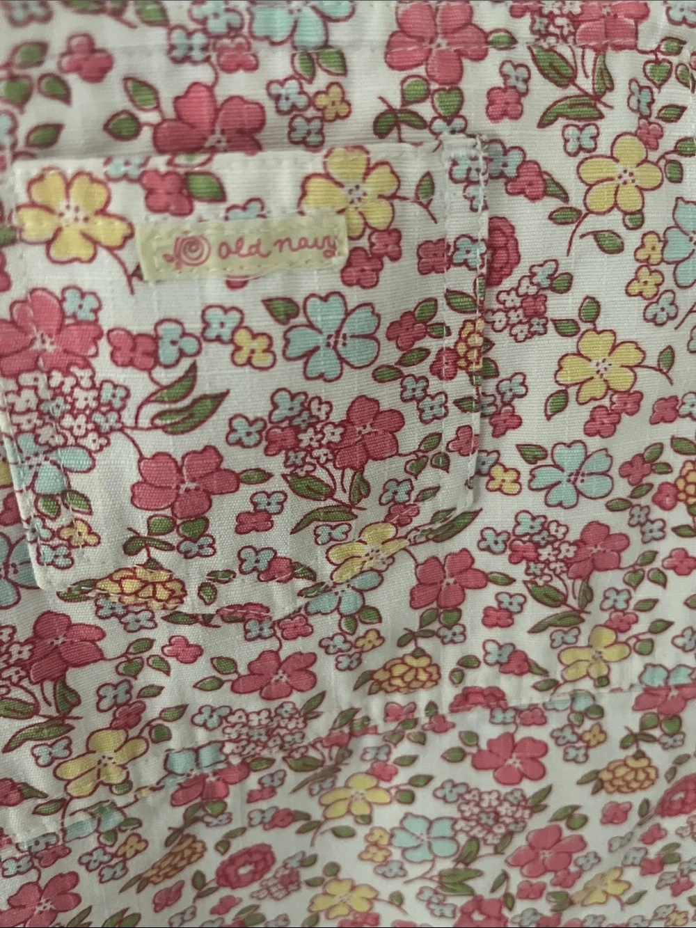 Vintage Floral ditsy Cotton Wrap Sundress 3T with pockets